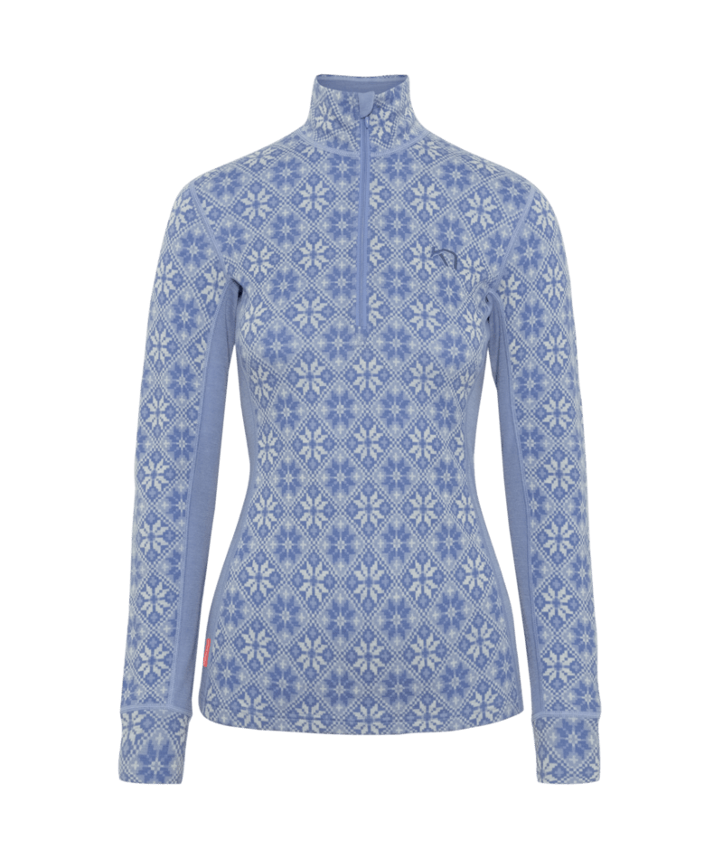 Kari Traa Rose Half Zip Baselayer Top - 100% Merino Wool 2025