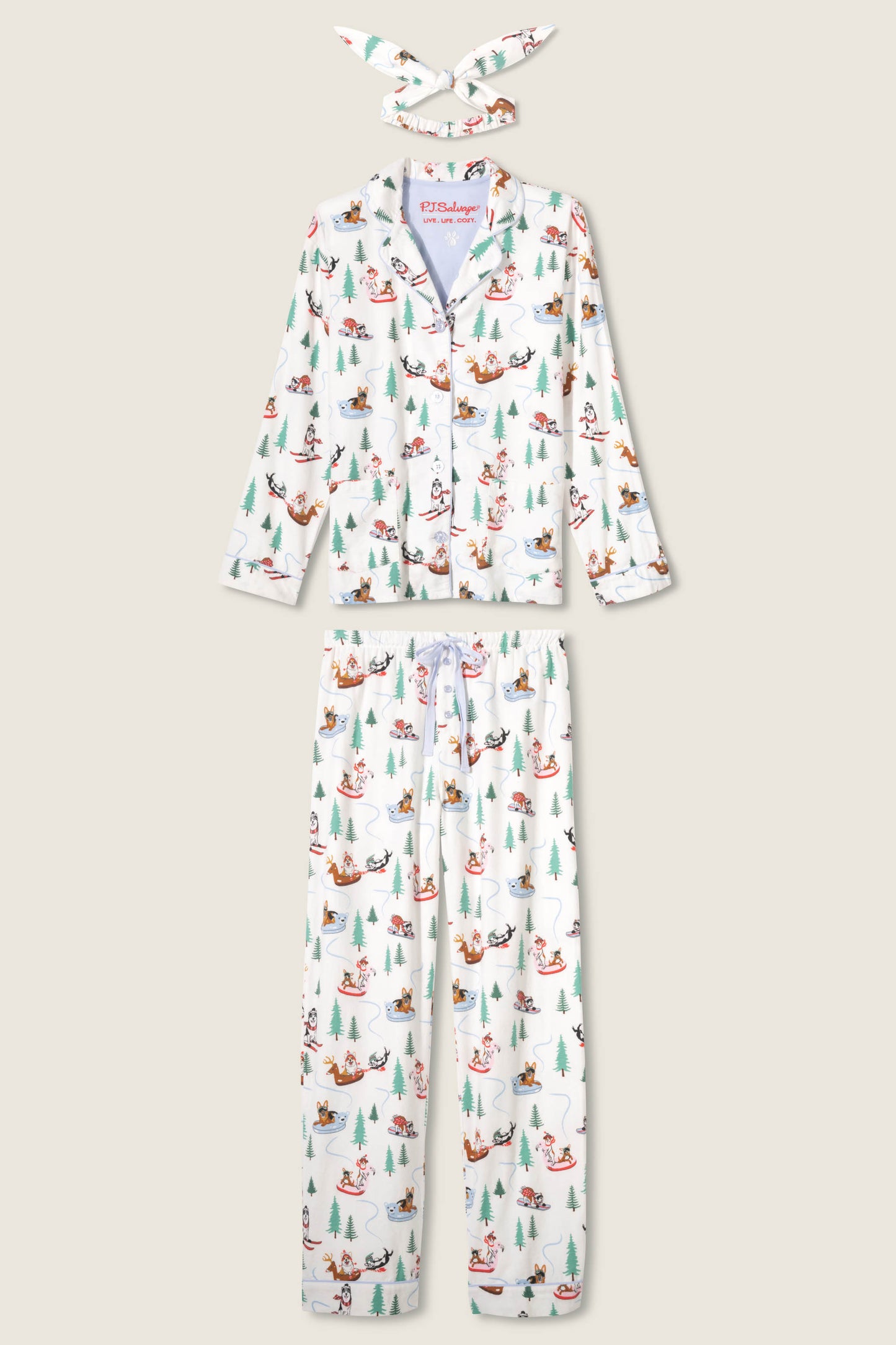 PJ Salvage Flannels Pj Set 2025