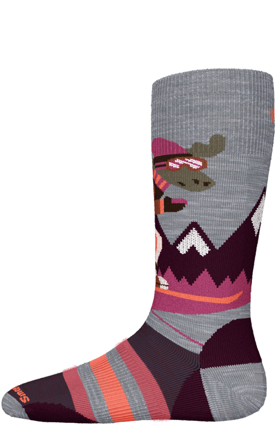 Smartwool Kids' Wintersport Full Cushion Mountain Moose OTC Socks 2025
