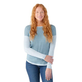 Smartwool Women's Shadow Pine Colorblock Sweater
