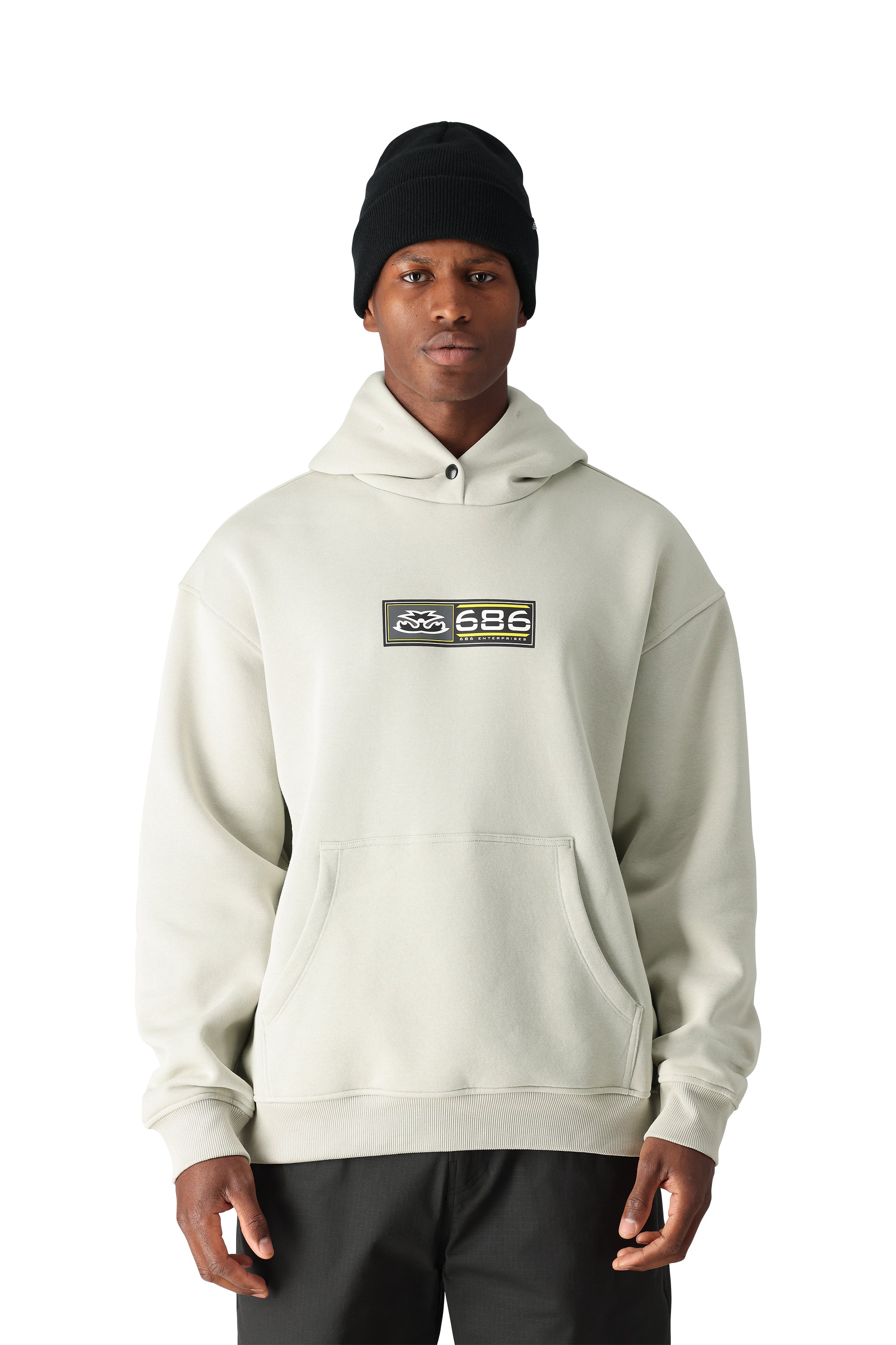 686 Vintage Premium Heavyweight Pullover Hoody XL LIMESTONE