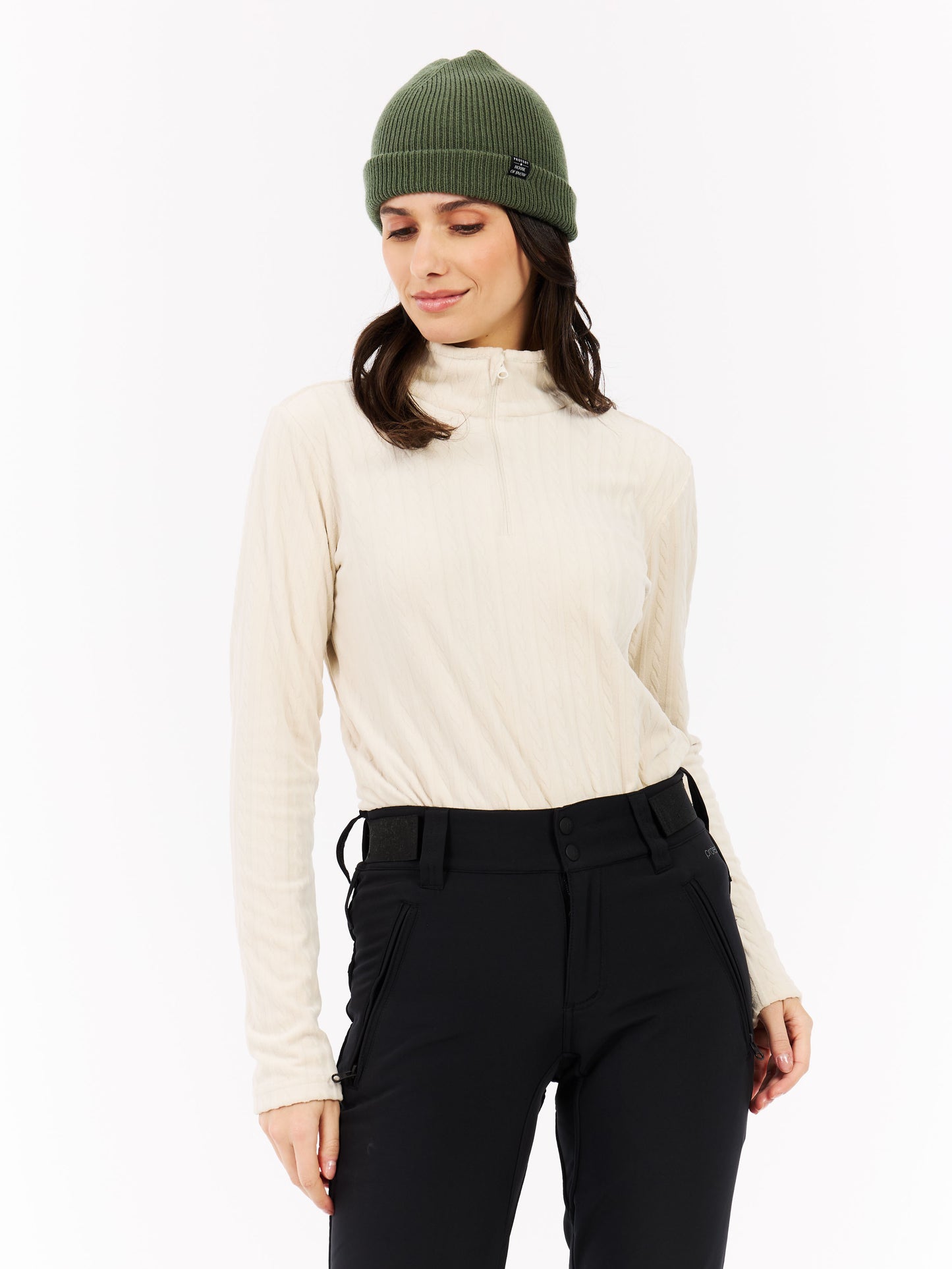 PRTGAIL 1/4 zip active top