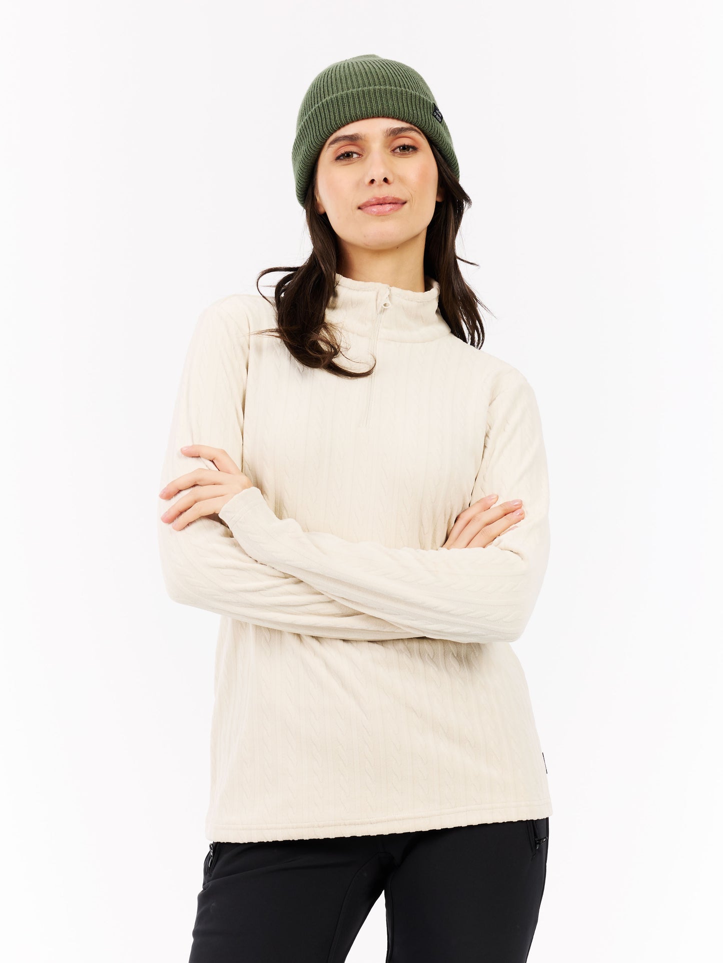 PRTGAIL 1/4 zip active top