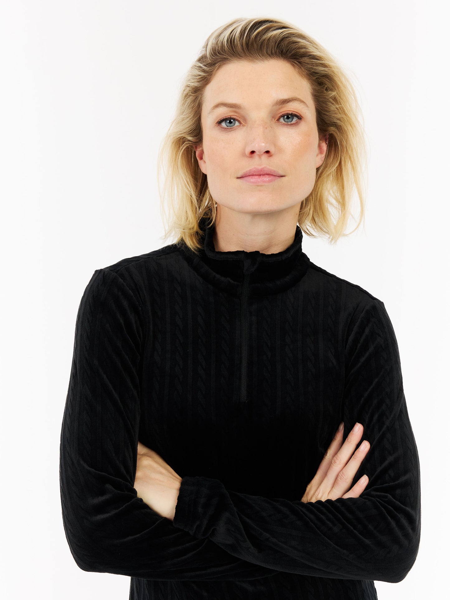 PRTGAIL 1/4 zip active top