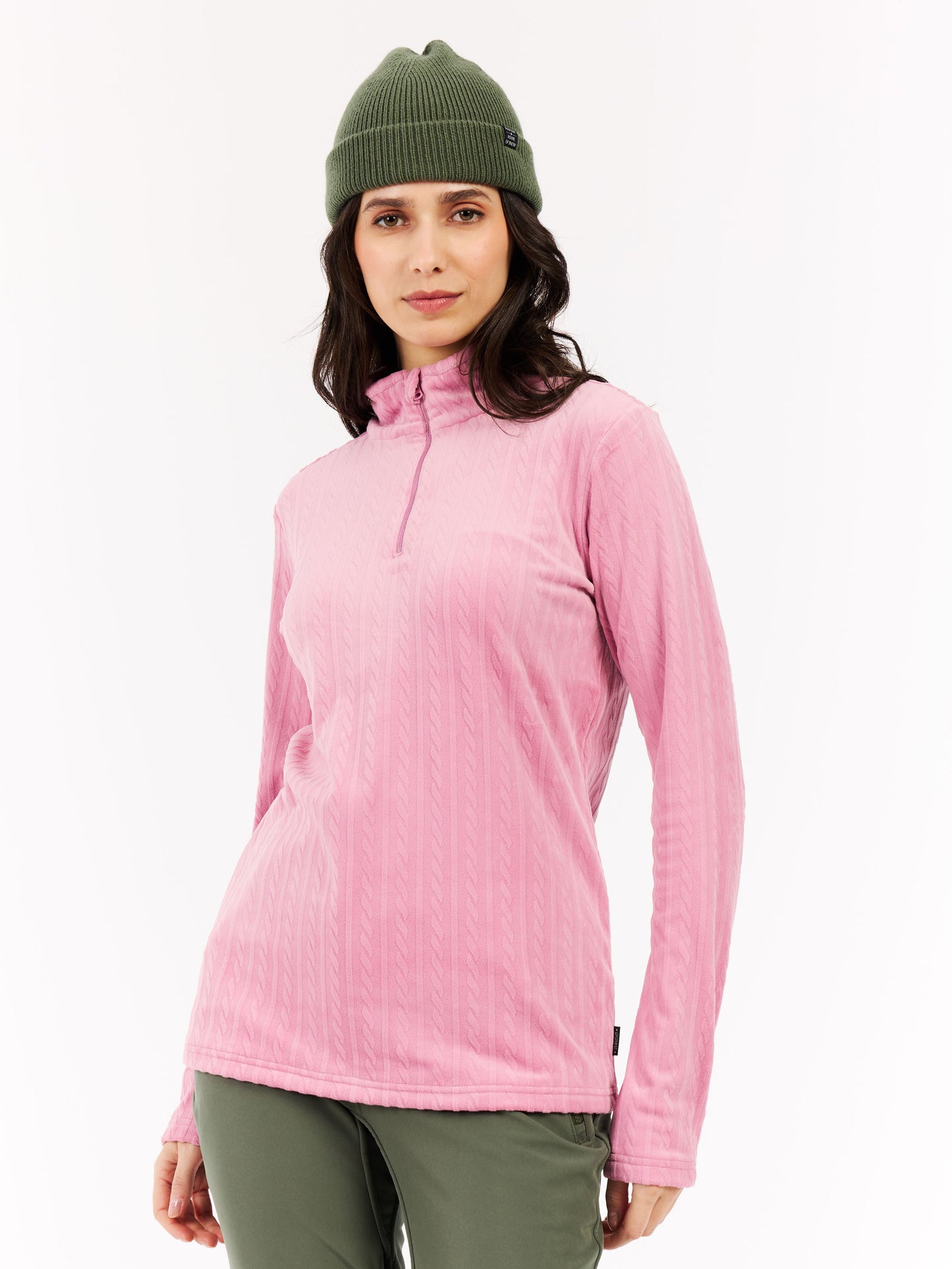 PRTGAIL 1/4 zip active top