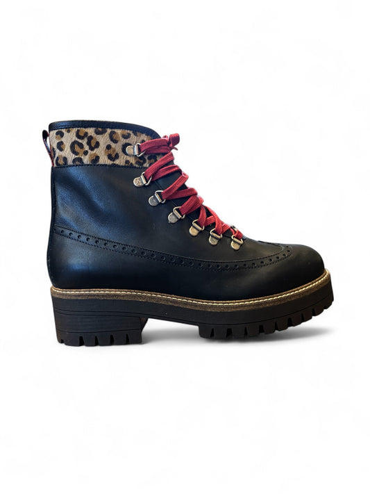 Ammann Lausanne 2-Leather & Leopard-Lining Lambsfur