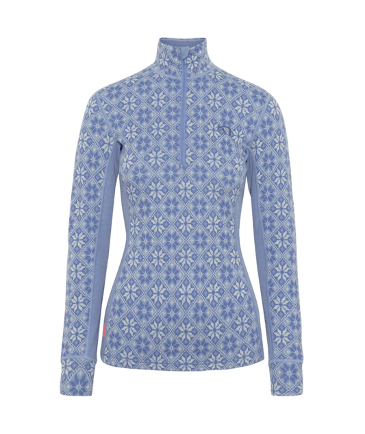 Kari Traa Rose Half Zip Baselayer Top - 100% Merino Wool 2025