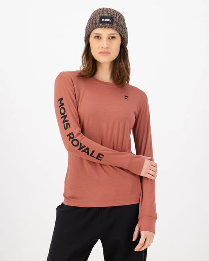 Mons Royale Womens Yotei Merino Classic Long Sleeve