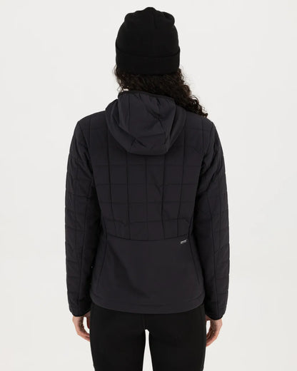 Mons Royale Womens Canyon Merino Insulated Hooded Jacket