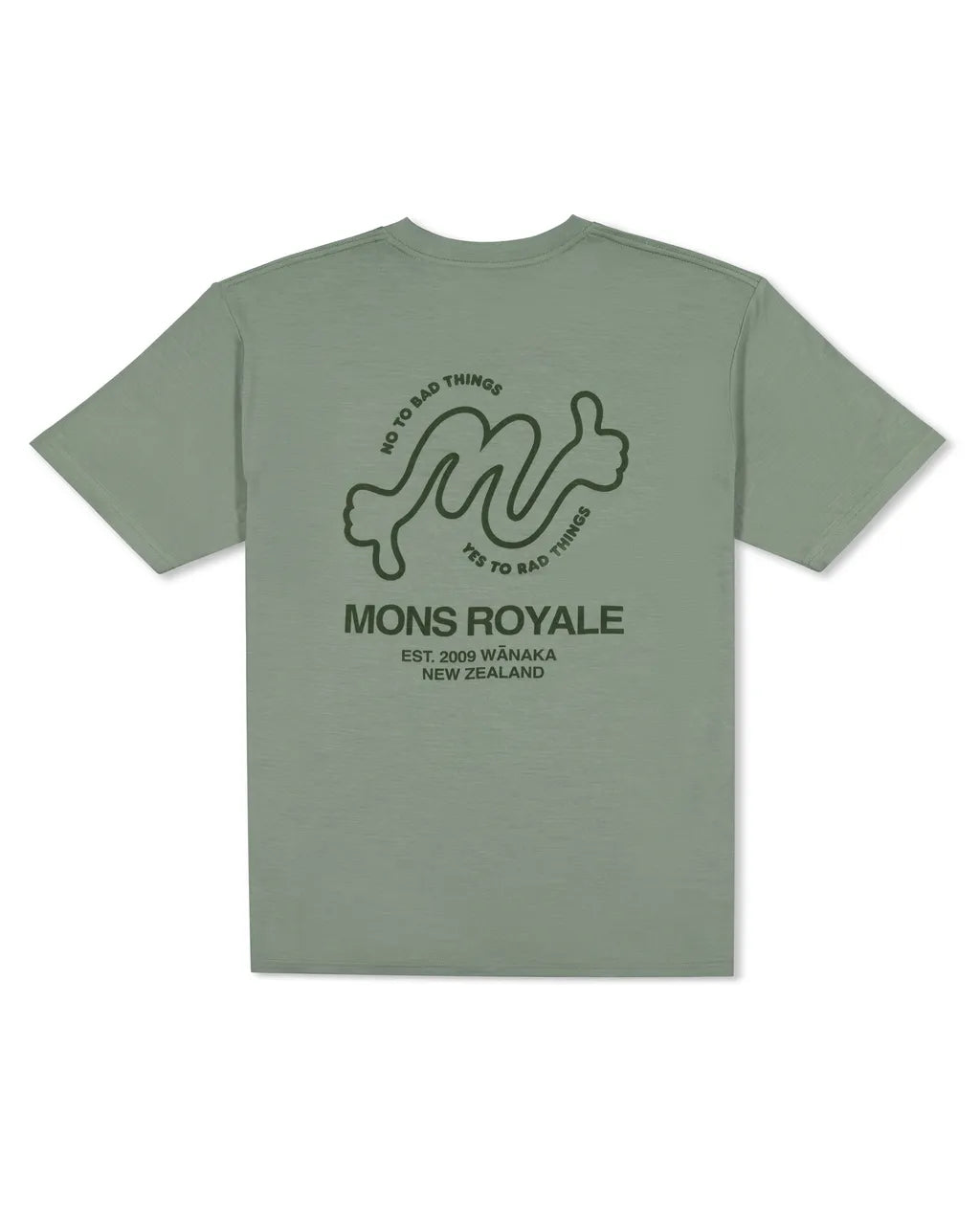 Mons Royale Mens Icon Merino Classic T-Shirt