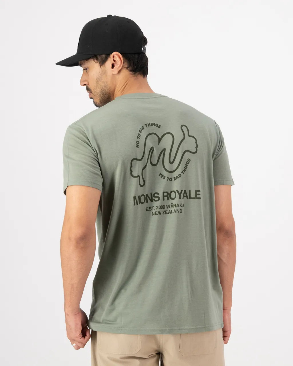 Mons Royale Mens Icon Merino Classic T-Shirt