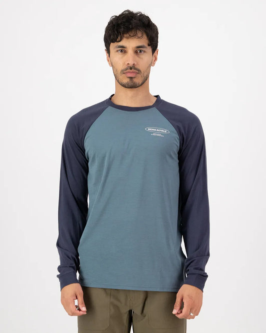 Mons Royale Mens Icon Merino Raglan Long Sleeve
