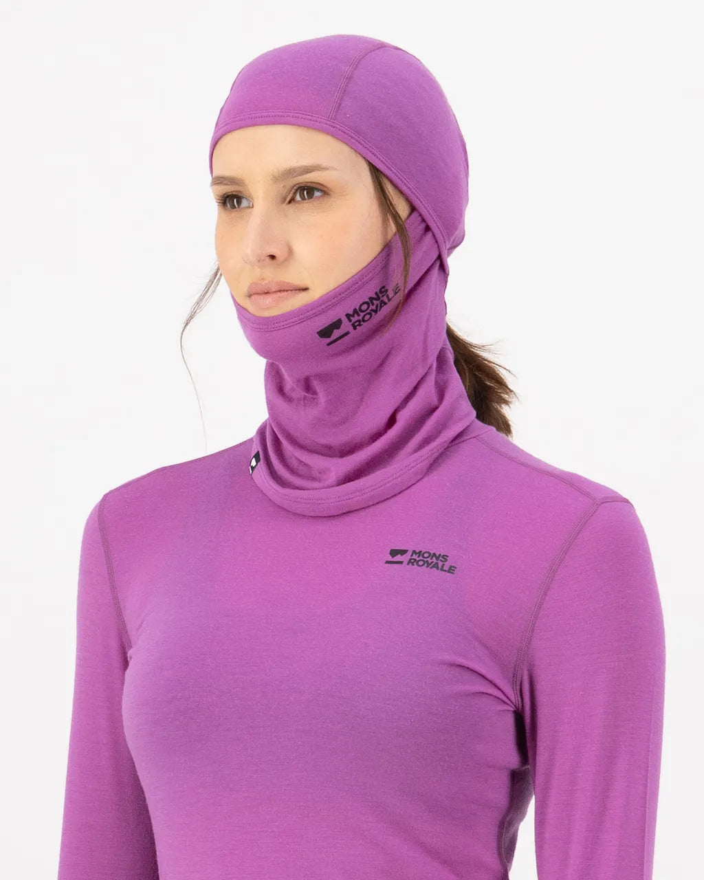 Mons Royale Unisex Santa Rosa Merino Balaclava