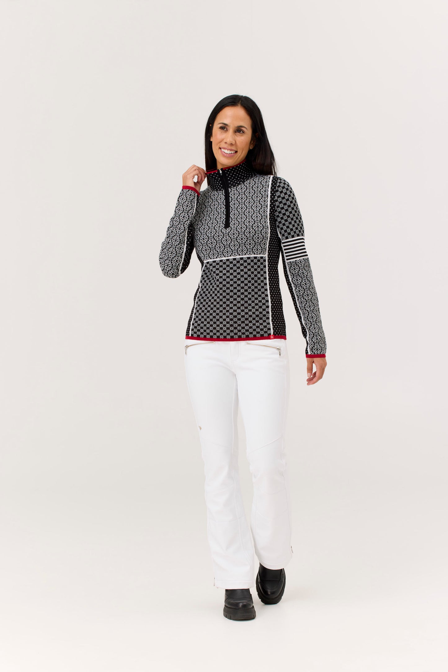 Krimson Klover Pow Zip Neck