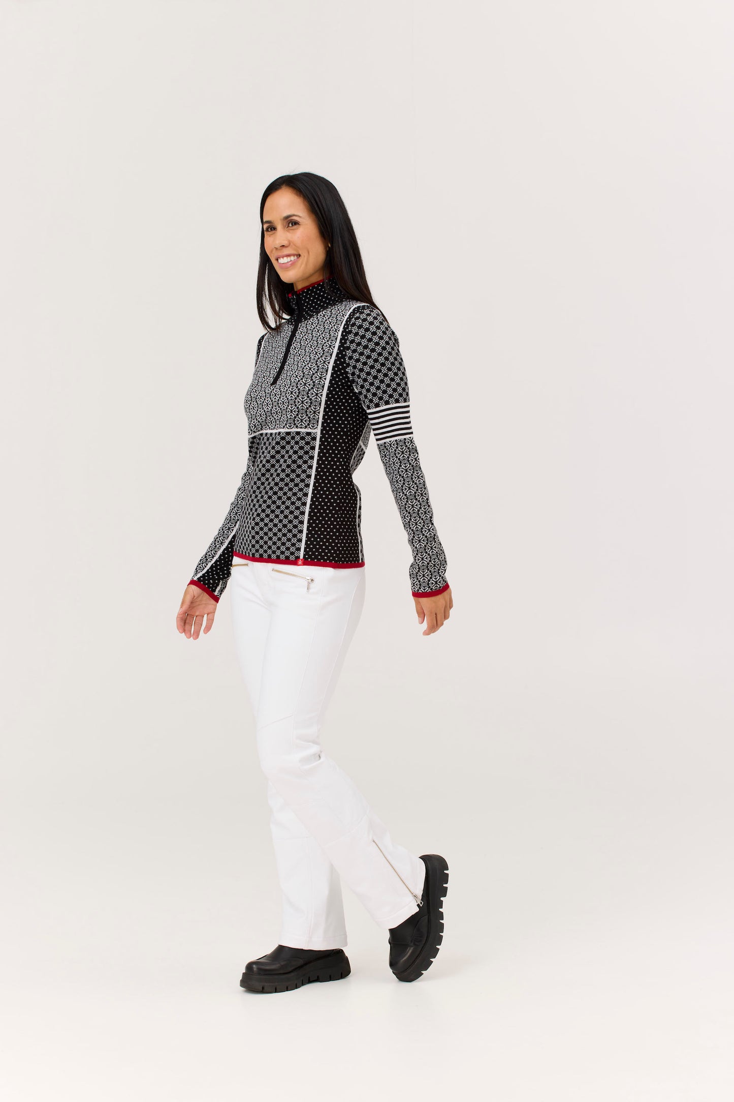Krimson Klover Pow Zip Neck