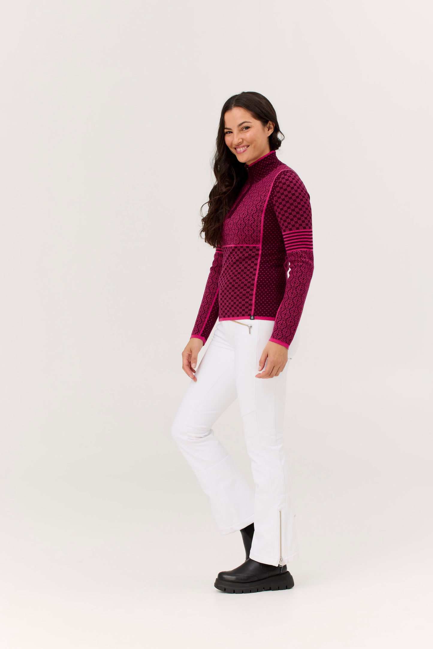 Krimson Klover Pow Zip Neck