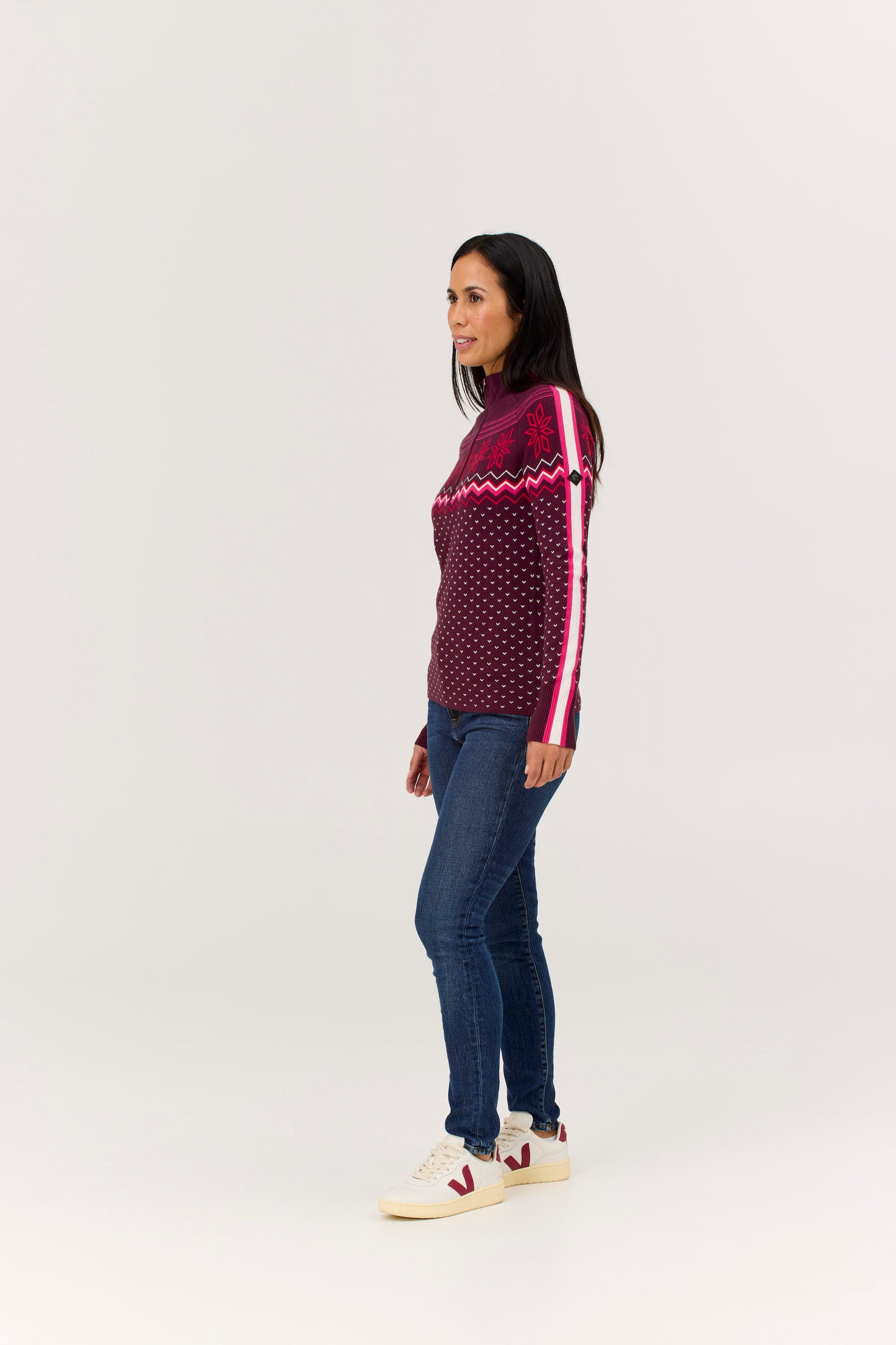 Krimson Klover Snowhut Zip Neck
