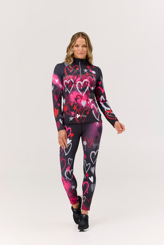 Krimson Klover Graffiti Girls Top