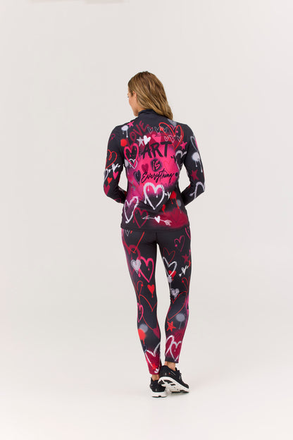 Krimson Klover Graffiti Girls Top