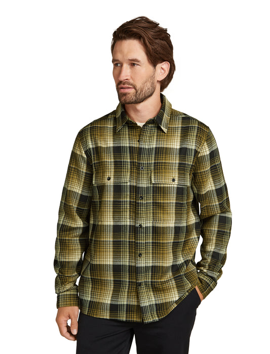 Icebreaker M Dawnder Longsleeve Shirt Plaid