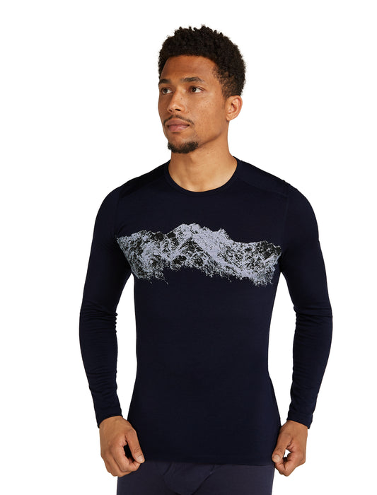 Icebreaker M Merino 200 Oasis LS Crew Remarkables