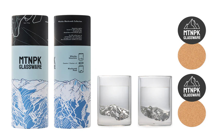 MTNPK Glassware - Whistler Blackcomb Collection