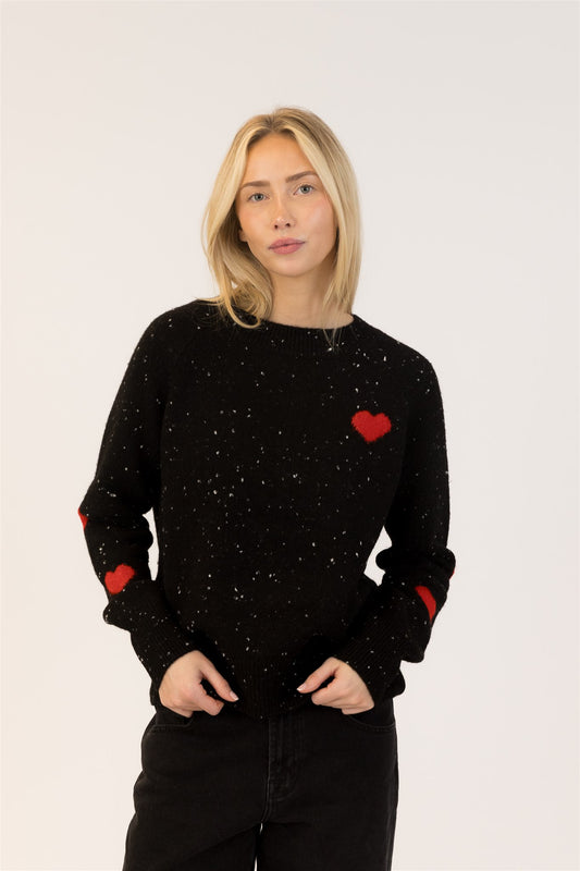 Lyla + Luxe Philippa Fleck Pullover