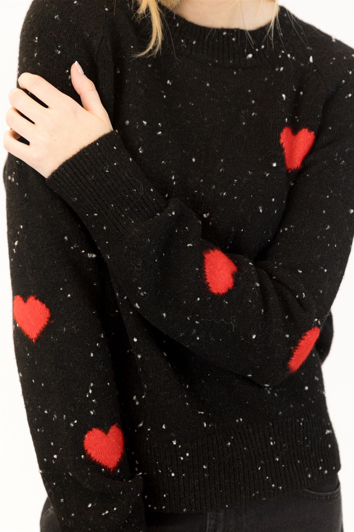 Lyla + Luxe Philippa Fleck Pullover