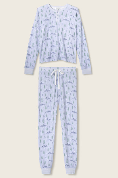 PJ Salvage Ski Jammie Classics Pj Set