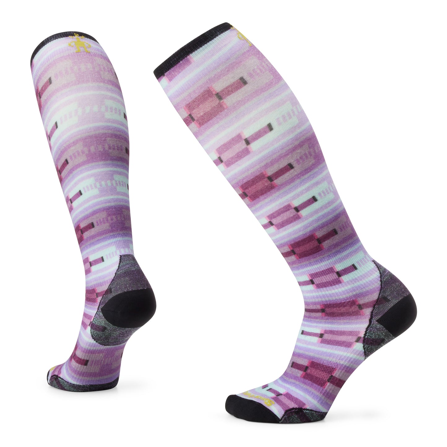 Smartwool Women's Ski Zero Cushion Flirt with Me Print OTC Socks