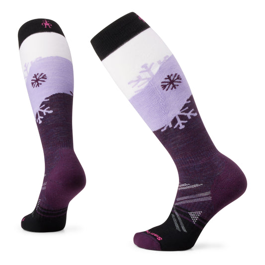 Smartwool Women's Ski Full Cushion Snowpocalypse Pattern OTC Socks