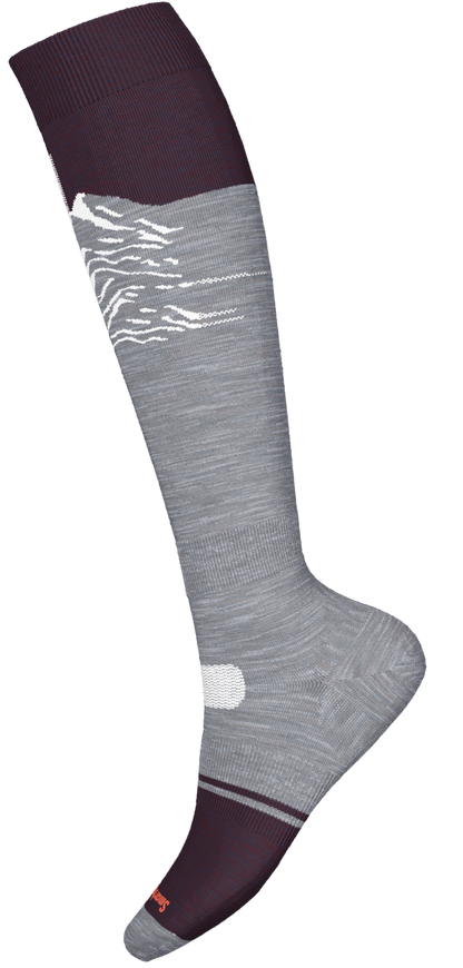 Smartwool Women's Snowboard Targeted Cushion Valley Sunset OTC Socks 2025