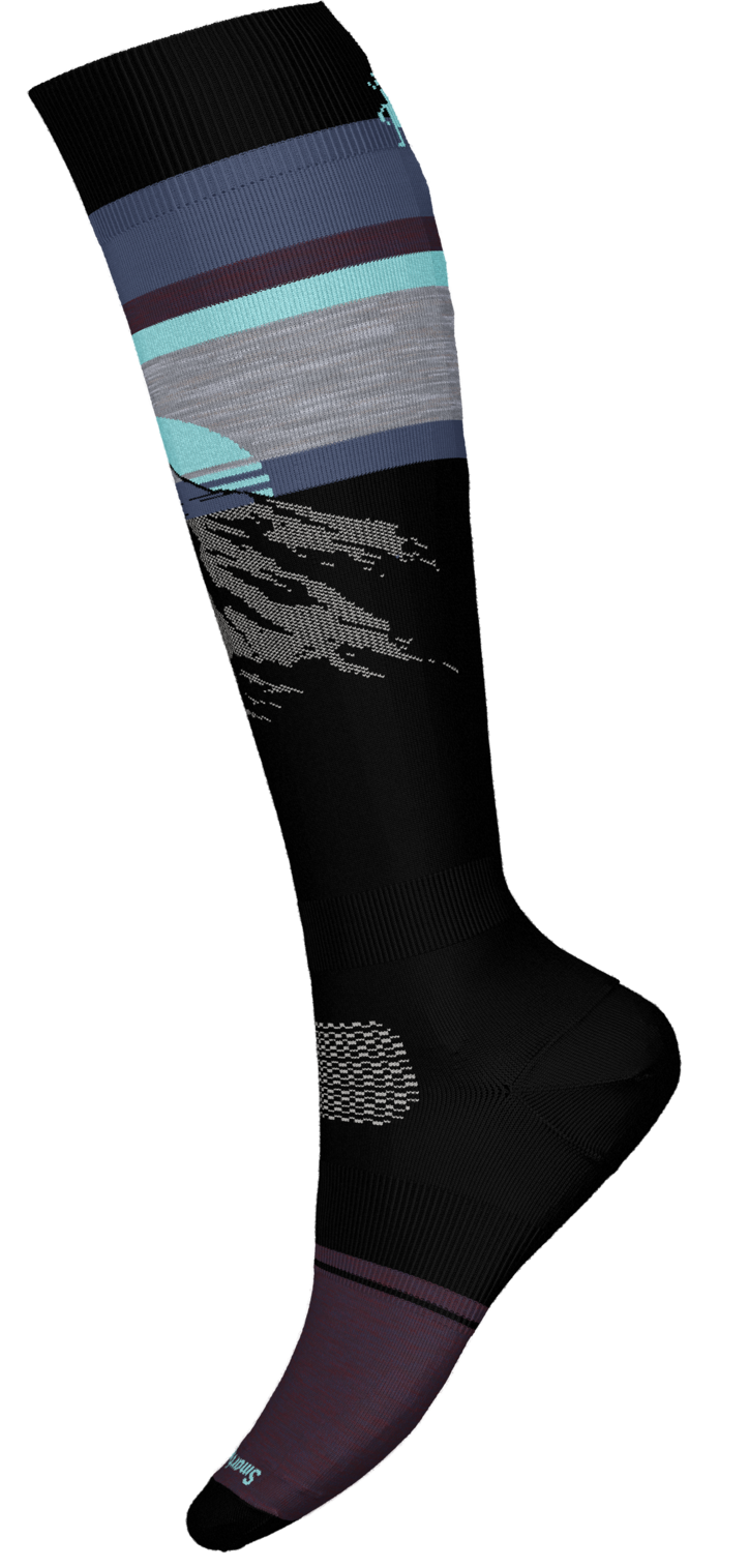 Smartwool Snowboard Targeted Cushion Mountain Sunrise OTC Socks 2025