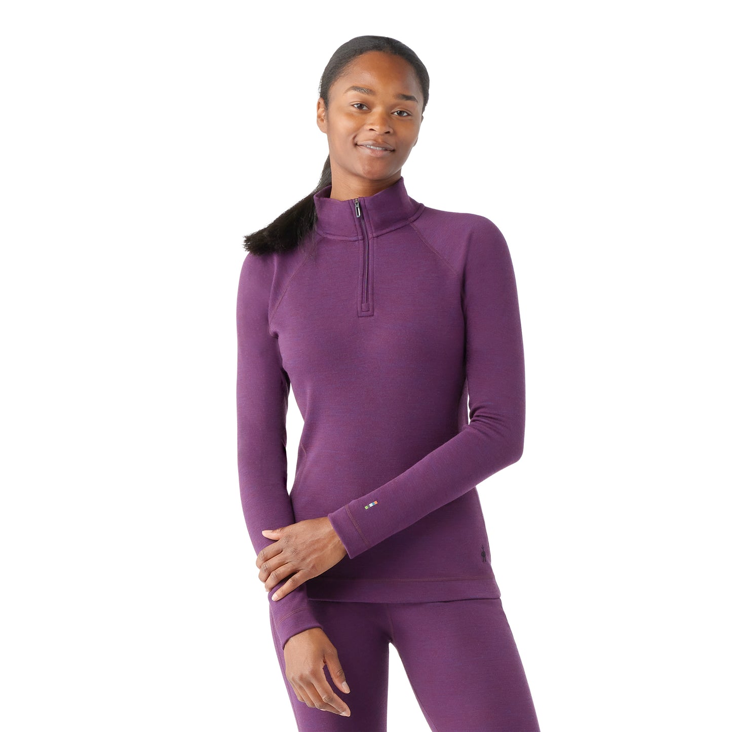 Smartwool Women's Classic Thermal Merino Base Layer 1/4 Zip Boxed