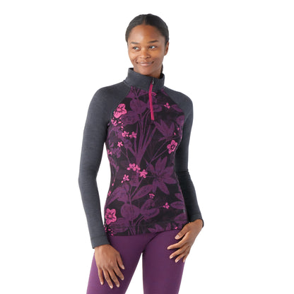 Smartwool Women's Classic Thermal Merino Base Layer 1/4 Zip Boxed