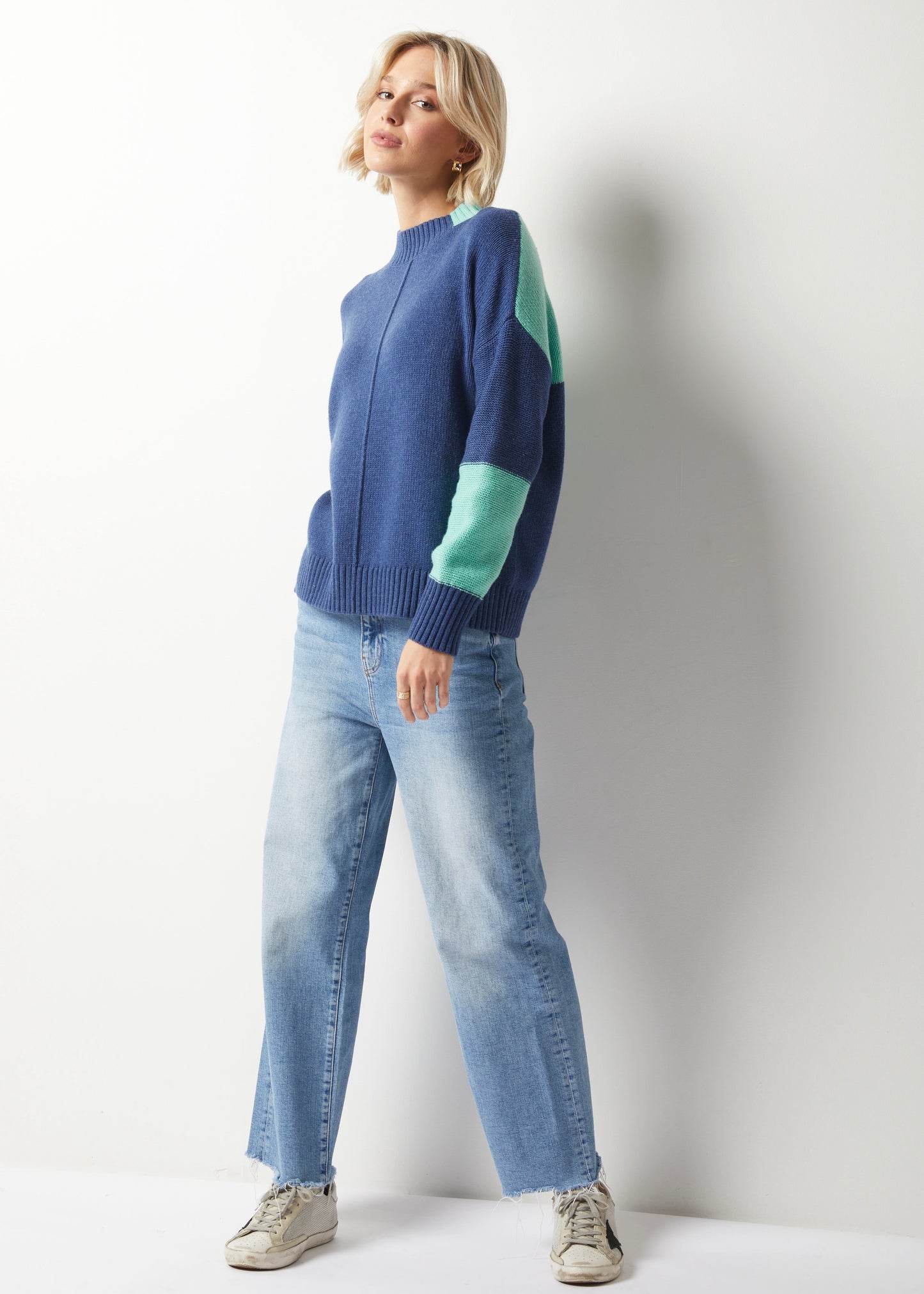 Zaket & Plover Duo Tone Sweater