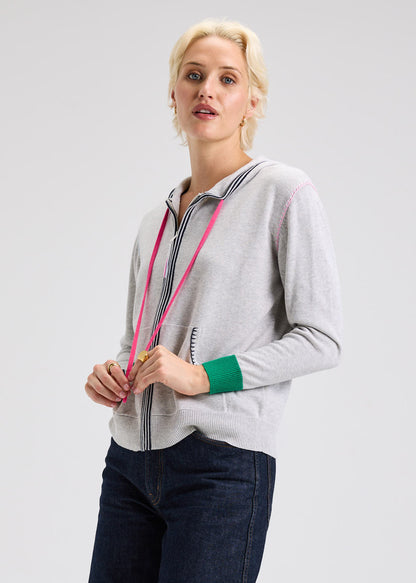 Zaket & Plover Heart Embroidery Hoodie