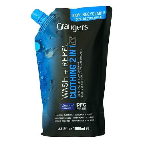 Grangers Wash + Repel Clothing 2-in-1 1L Eco Pouch