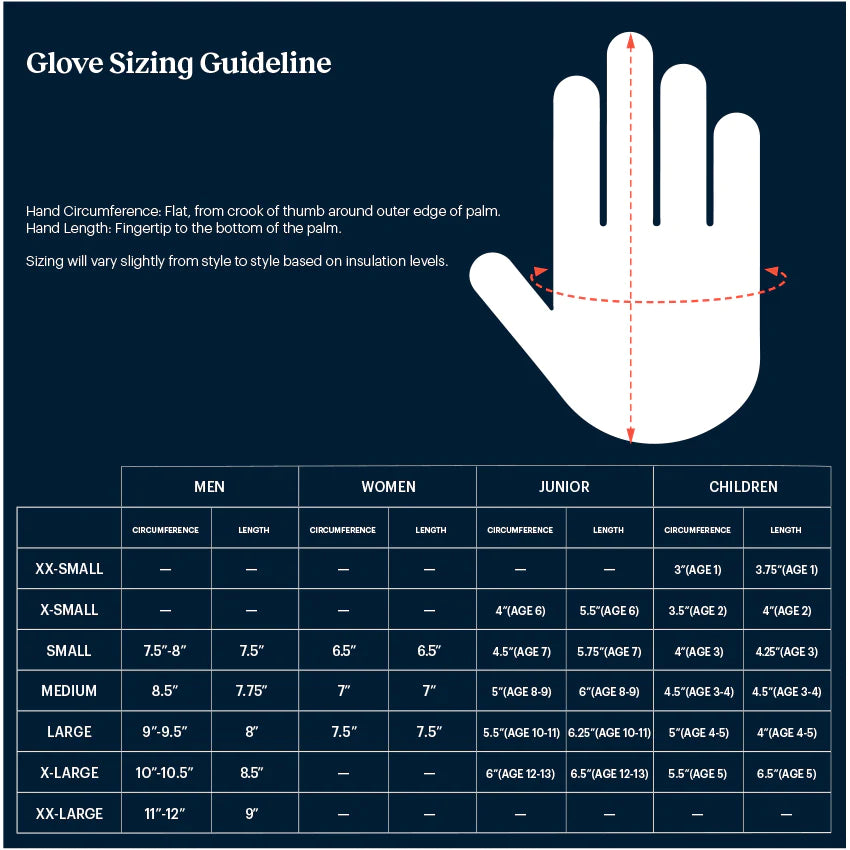 Gordini Dazzle Ladies Fingermitt